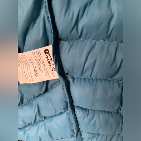 Mountain Warehouse - Puffer Jacket - Zipper Closure and Hood - Black - Size 8 US - Picture 9 of 10